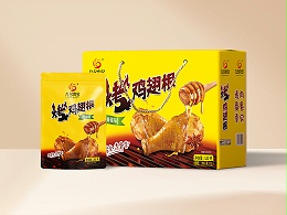 九多肉多烤鸡翅根蜂蜜味520g 礼盒装