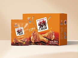 九多肉多烤鸭翅根蜂蜜味800g 礼盒装