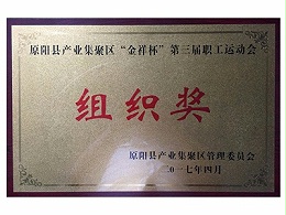 原阳县聚集区职工运动大会组织奖