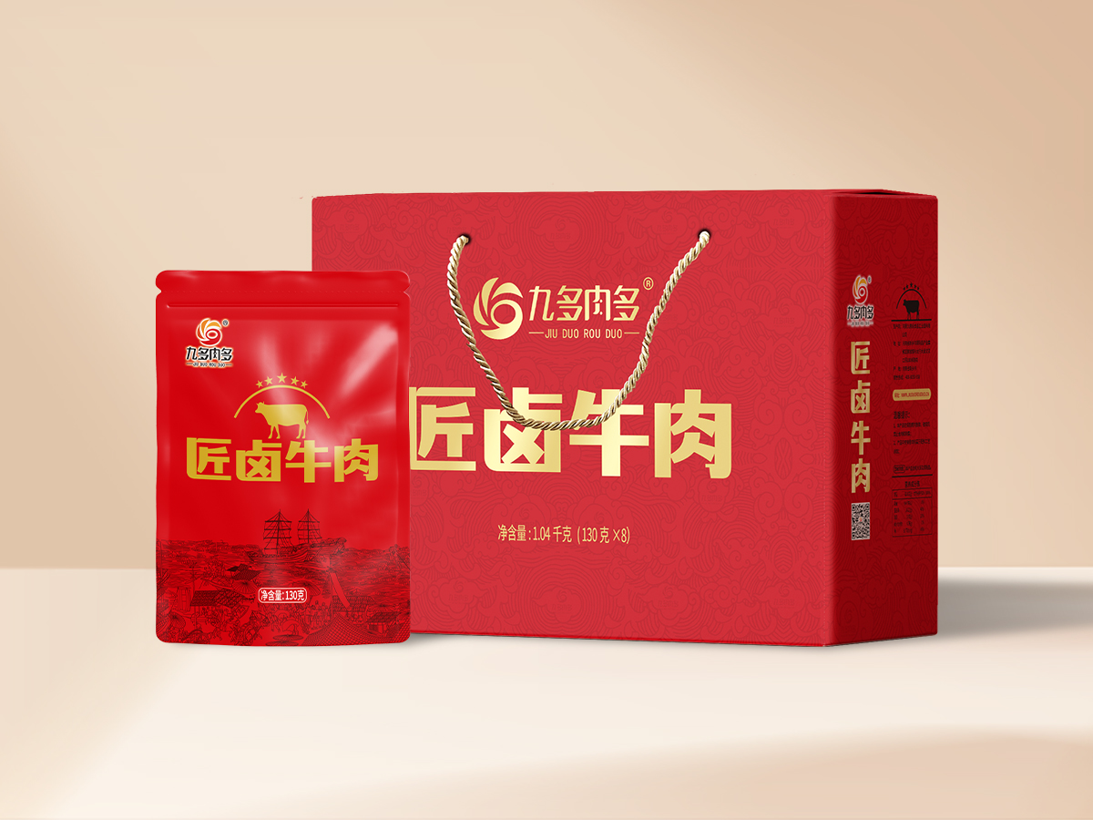 九多肉多匠卤牛肉1.04千克礼盒装